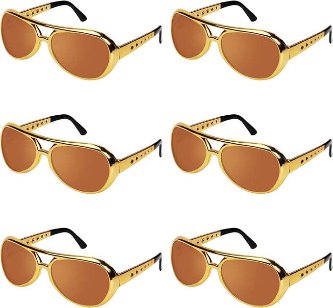 50's 60's Glasses – 6 Pairs 50's Rockstar Aviator